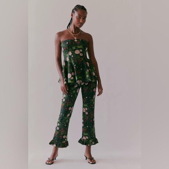 Free People Selkie Candelabra Set XS NWT Nature’s Delight Print